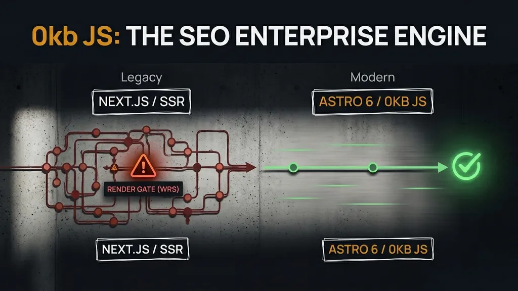 Why Astro 6's 0kb JS Is the Enterprise SEO Solution