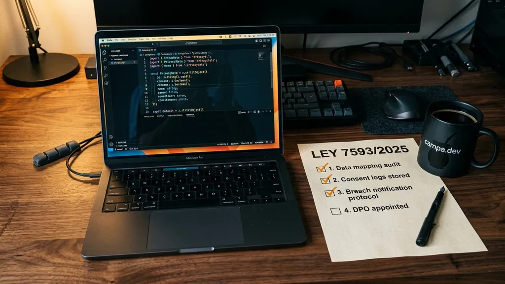 Privacidad por Diseño: Checklist técnico para la Ley 7593/2025